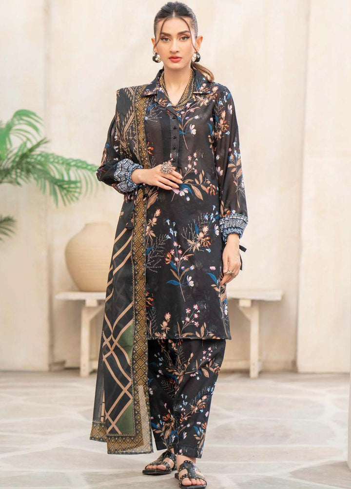 Rang By Motifz Printed Lawn Suits Unstitched 3 Piece MT23RL 4150 - Premium Collection