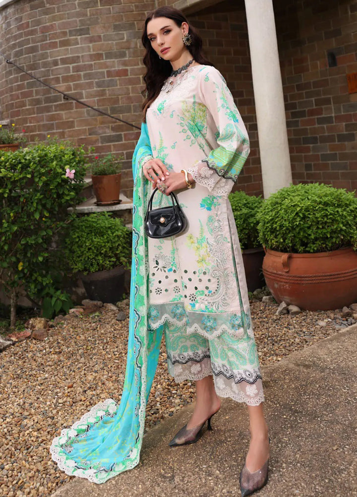 Rang e Bahar by Charizma Embroidered Lawn Suits Unstitched 3 Piece CR25RB CRB5-01 - Summer Collection