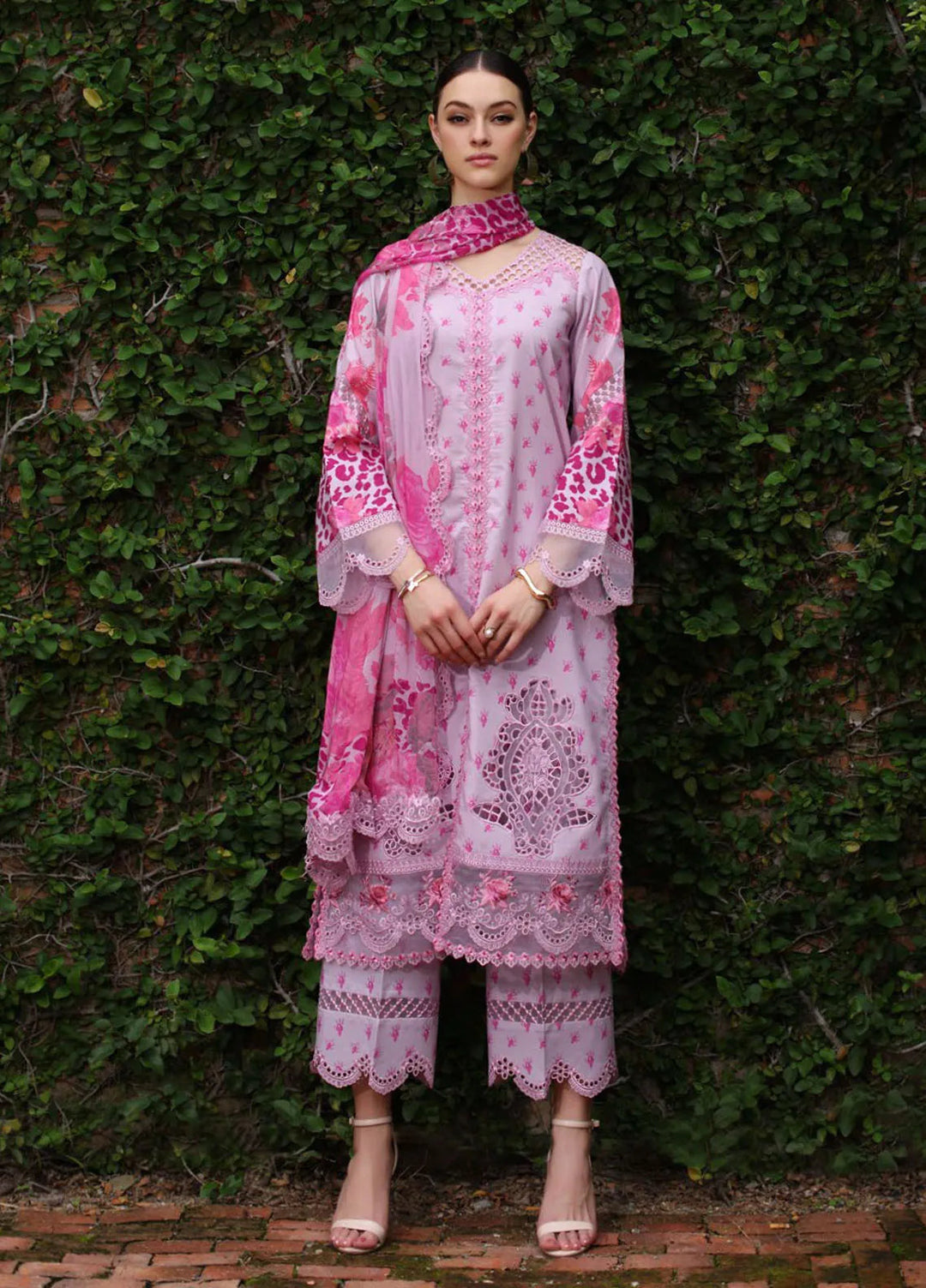 Rang e Bahar by Charizma Embroidered Lawn Suits Unstitched 3 Piece CR25RB CRB5-02 - Summer Collection