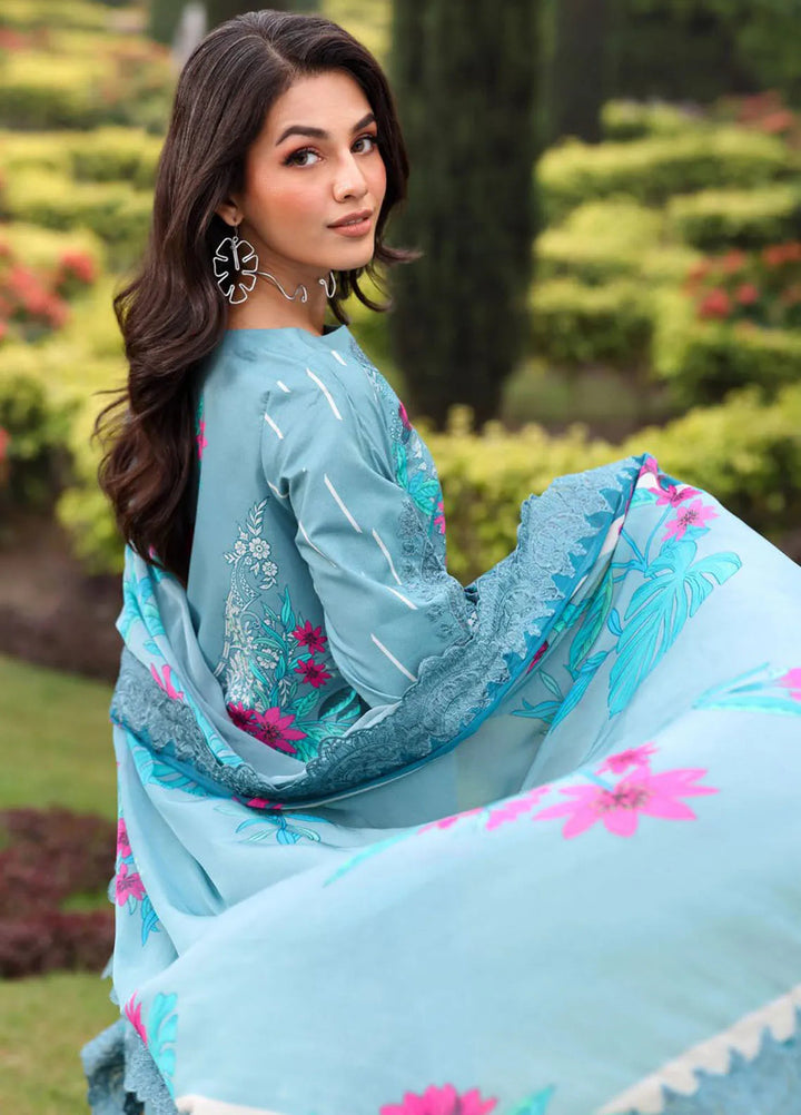 Rang e Bahar by Charizma Embroidered Lawn Suits Unstitched 3 Piece CR25RB CRB5-03 - Summer Collection