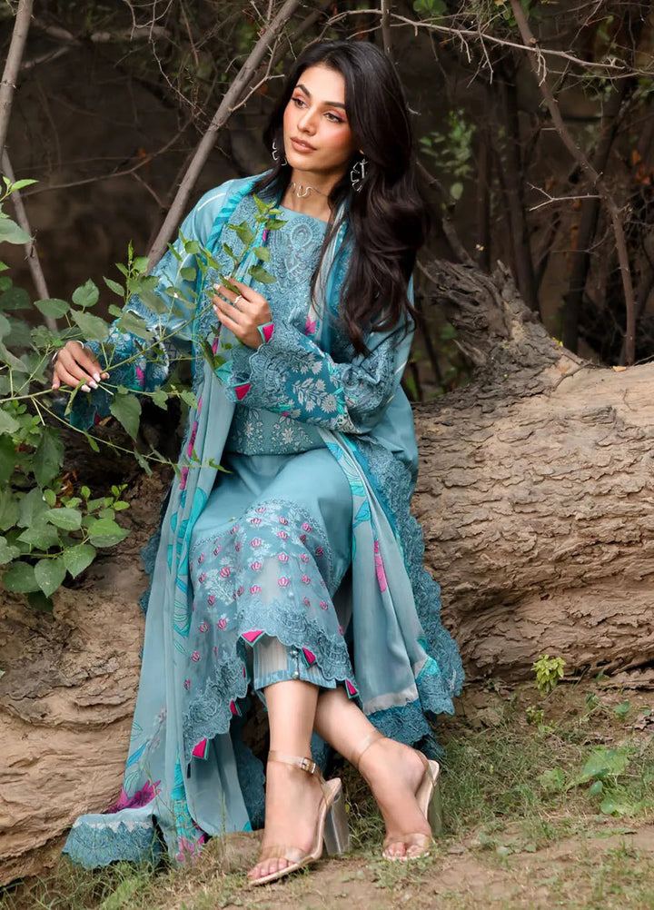 Rang e Bahar by Charizma Embroidered Lawn Suits Unstitched 3 Piece CR25RB CRB5-03 - Summer Collection