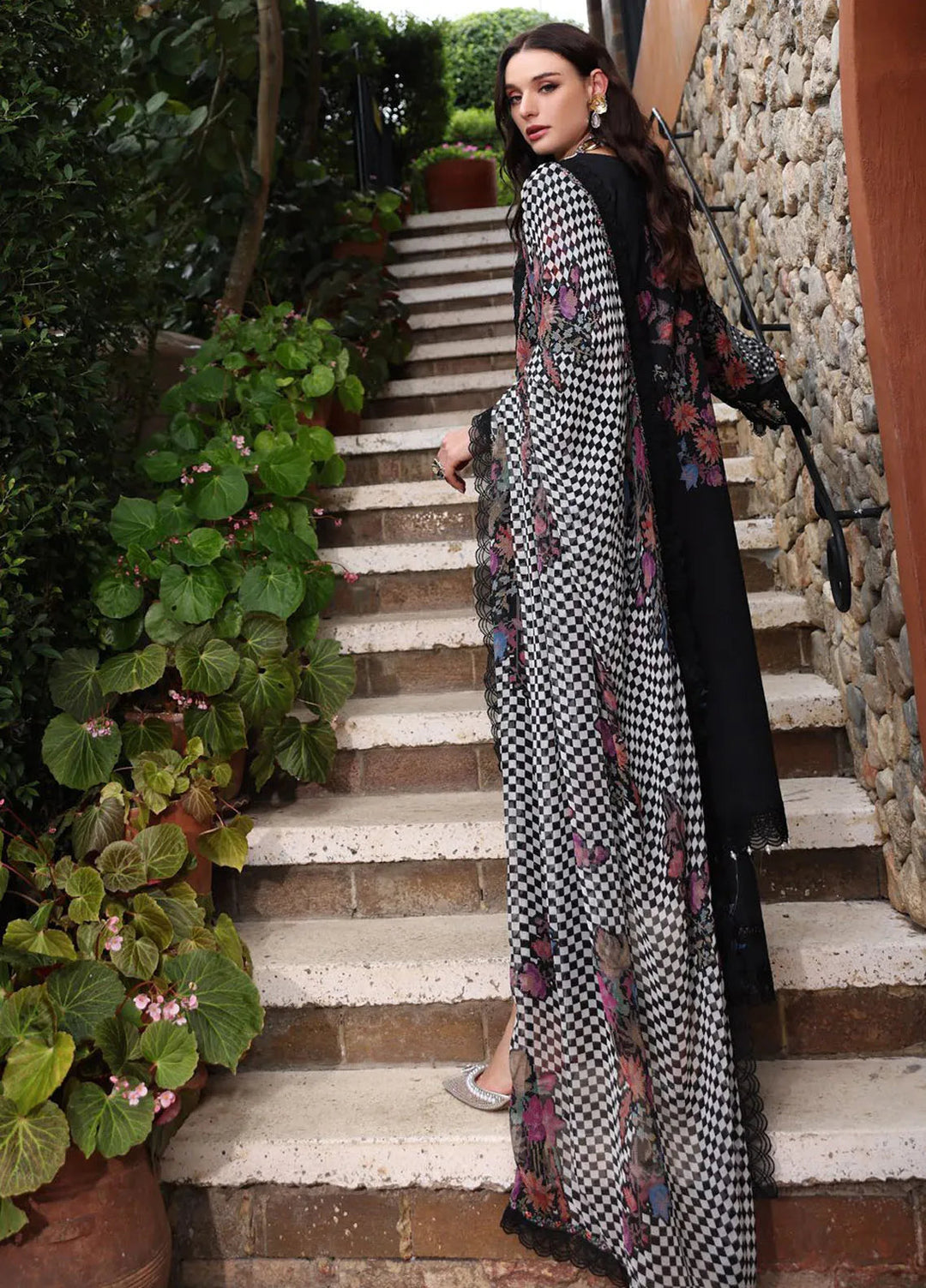 Rang e Bahar by Charizma Embroidered Lawn Suits Unstitched 3 Piece CR25RB CRB5-04 - Summer Collection