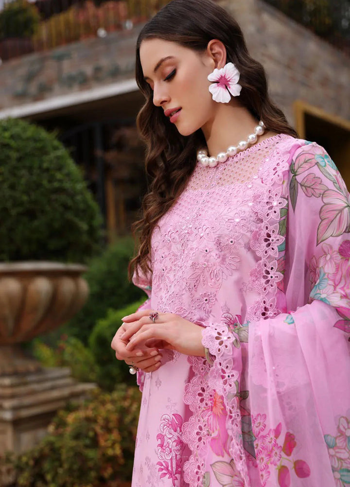 Rang e Bahar by Charizma Embroidered Lawn Suits Unstitched 3 Piece CR25RB CRB5-05 - Summer Collection
