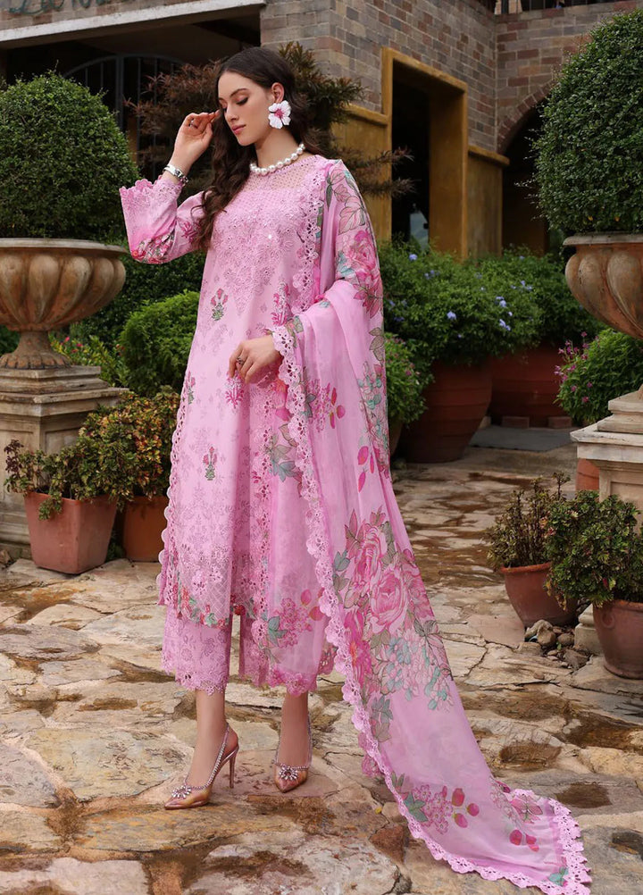 Rang e Bahar by Charizma Embroidered Lawn Suits Unstitched 3 Piece CR25RB CRB5-05 - Summer Collection