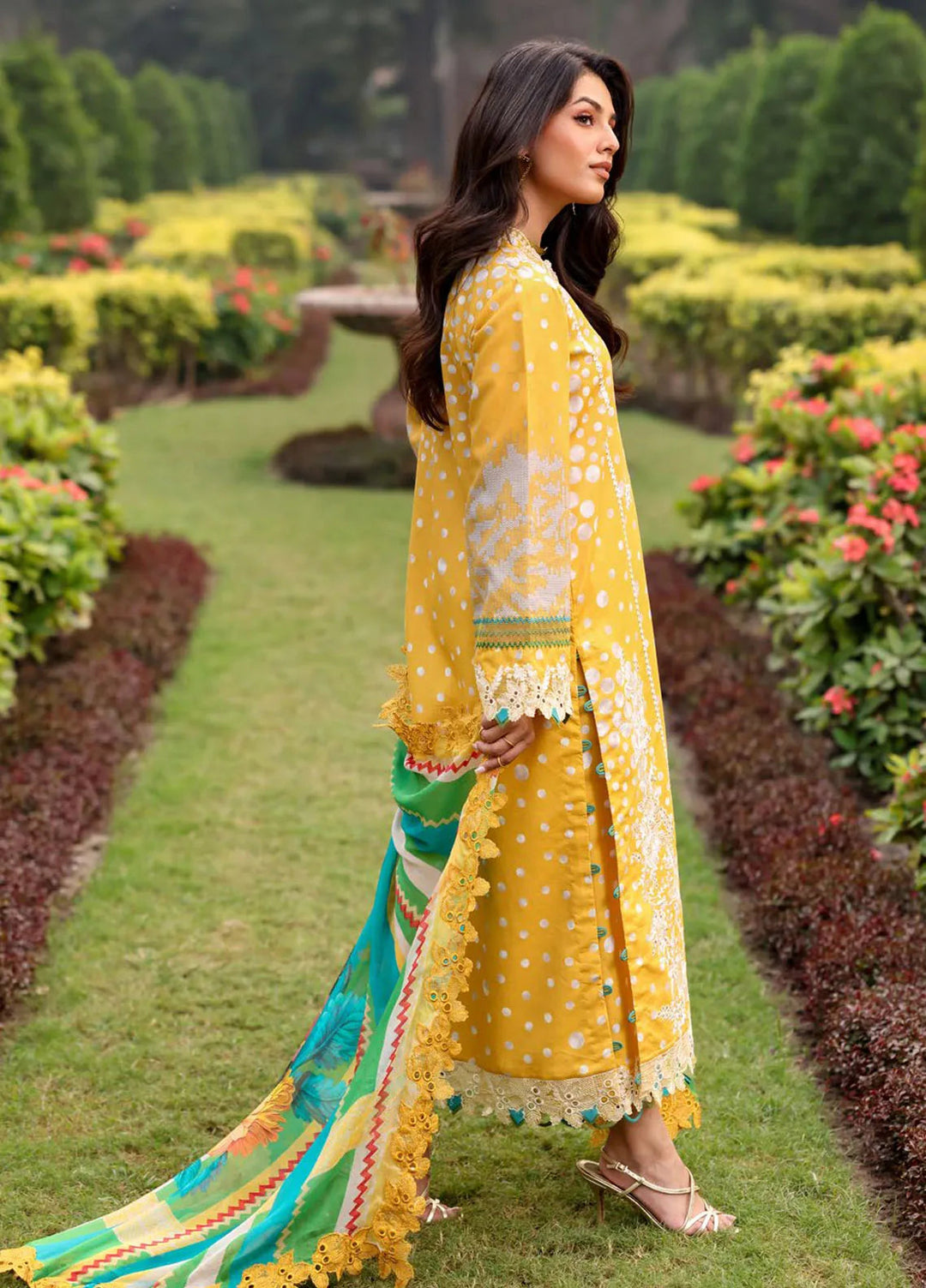 Rang e Bahar by Charizma Embroidered Lawn Suits Unstitched 3 Piece CR25RB CRB5-06 - Summer Collection