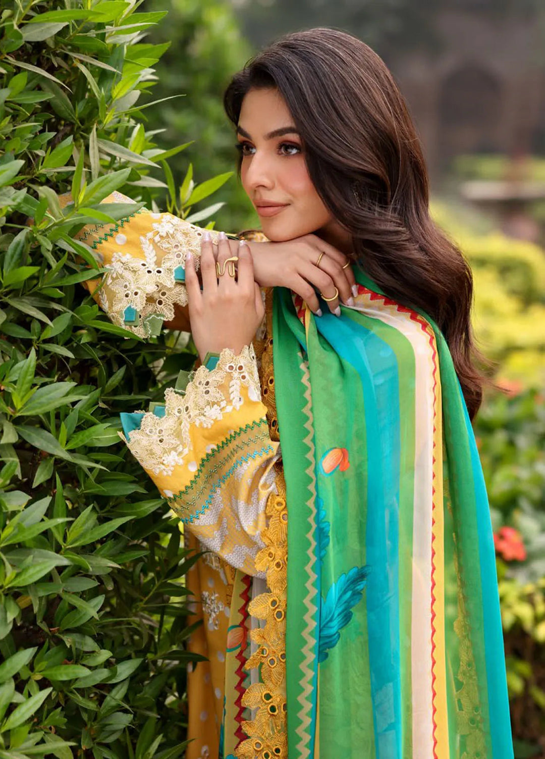 Rang e Bahar by Charizma Embroidered Lawn Suits Unstitched 3 Piece CR25RB CRB5-06 - Summer Collection