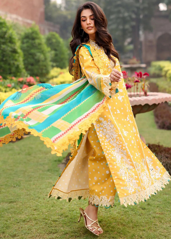 Rang e Bahar by Charizma Embroidered Lawn Suits Unstitched 3 Piece CR25RB CRB5-06 - Summer Collection