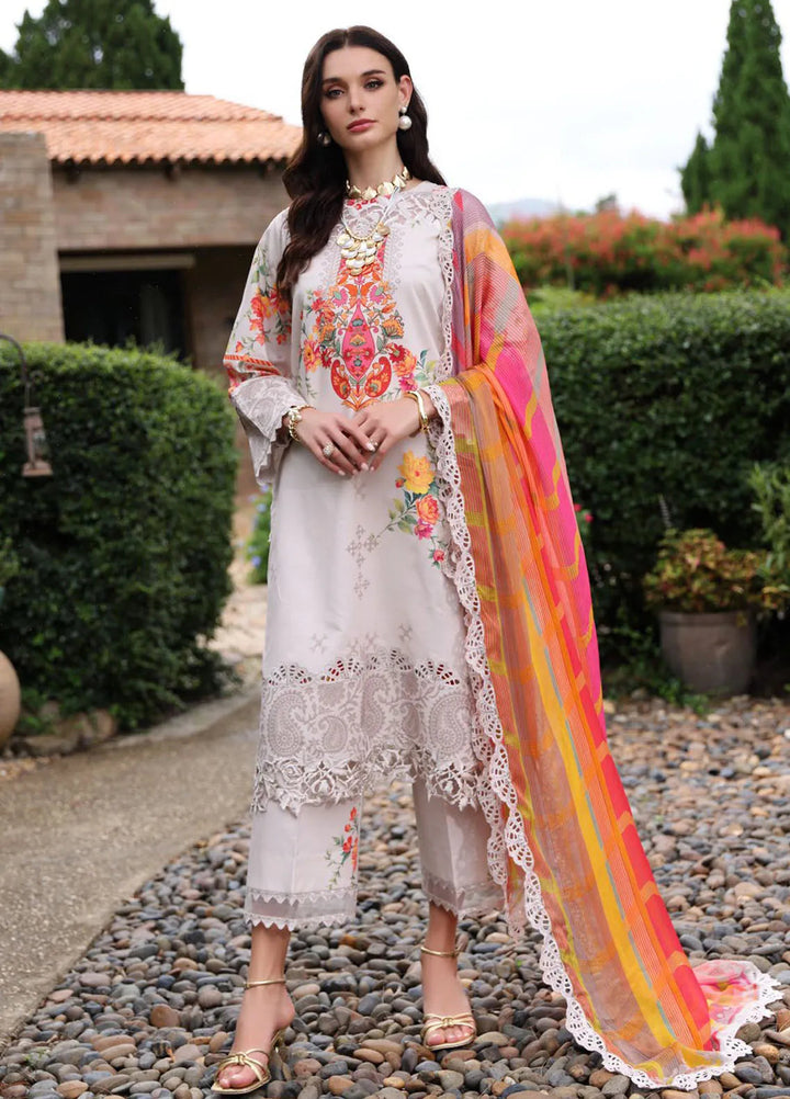 Rang e Bahar by Charizma Embroidered Lawn Suits Unstitched 3 Piece CR25RB CRB5-07 - Summer Collection