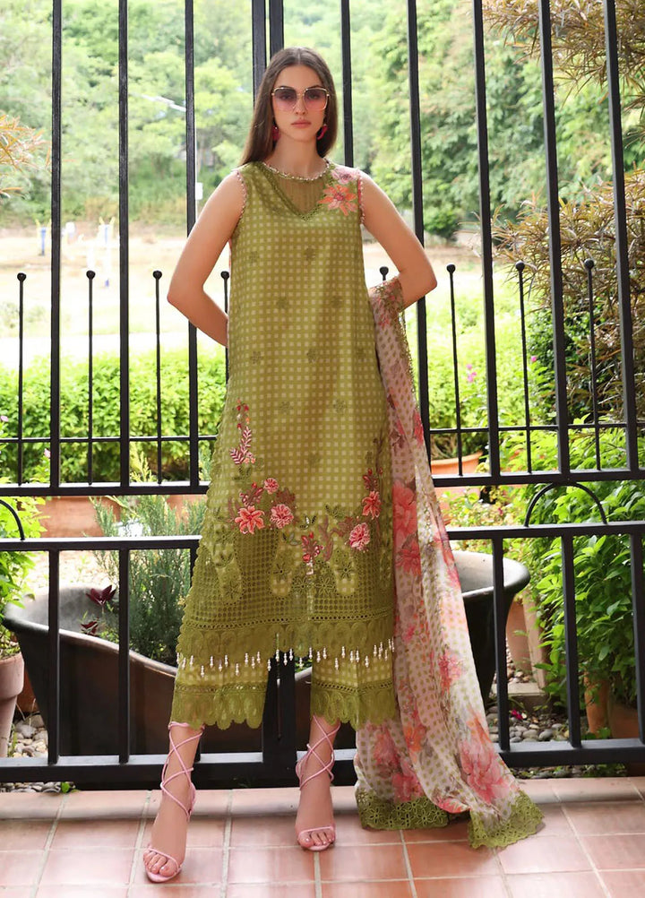 Rang e Bahar by Charizma Embroidered Lawn Suits Unstitched 3 Piece CR25RB CRB5-08 - Summer Collection