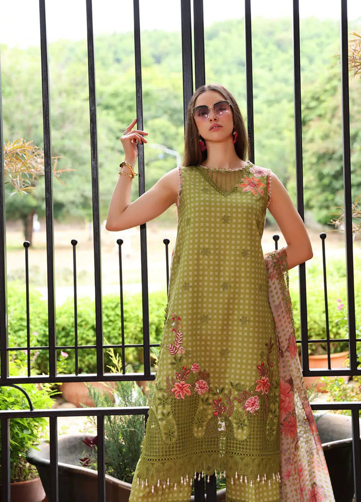 Rang e Bahar by Charizma Embroidered Lawn Suits Unstitched 3 Piece CR25RB CRB5-08 - Summer Collection