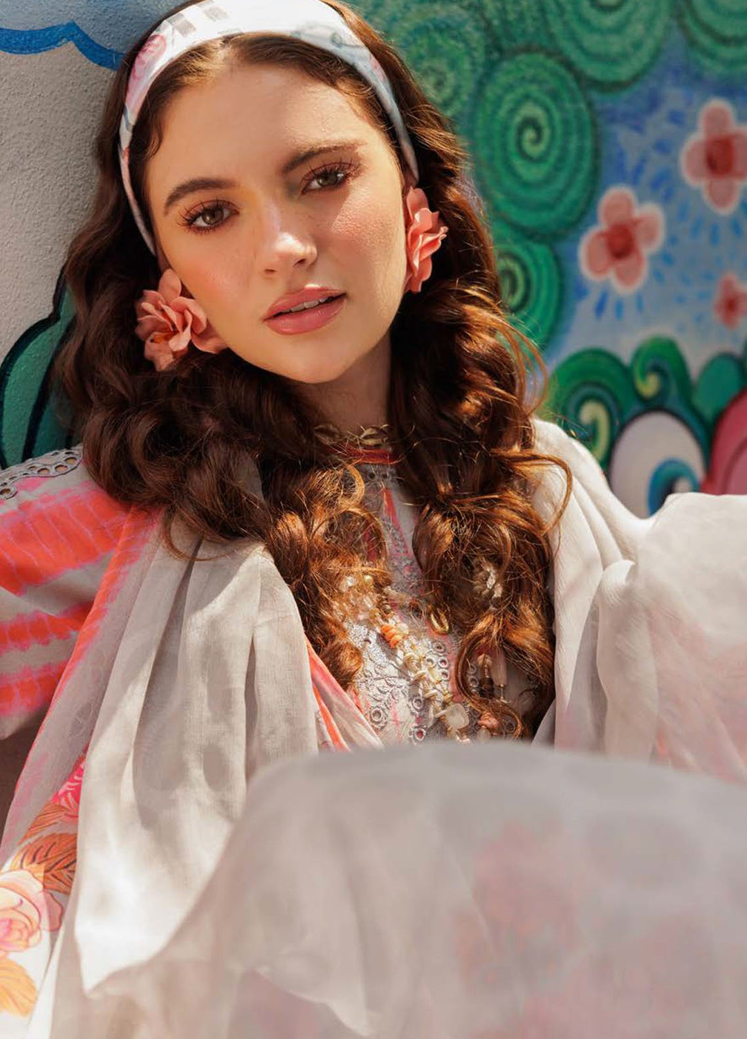 Rang-E-Bahar by Charizma Embroidered Lawn Suits Unstitched 3 Piece CRZ25RB CRB5-18 - Summer Collection