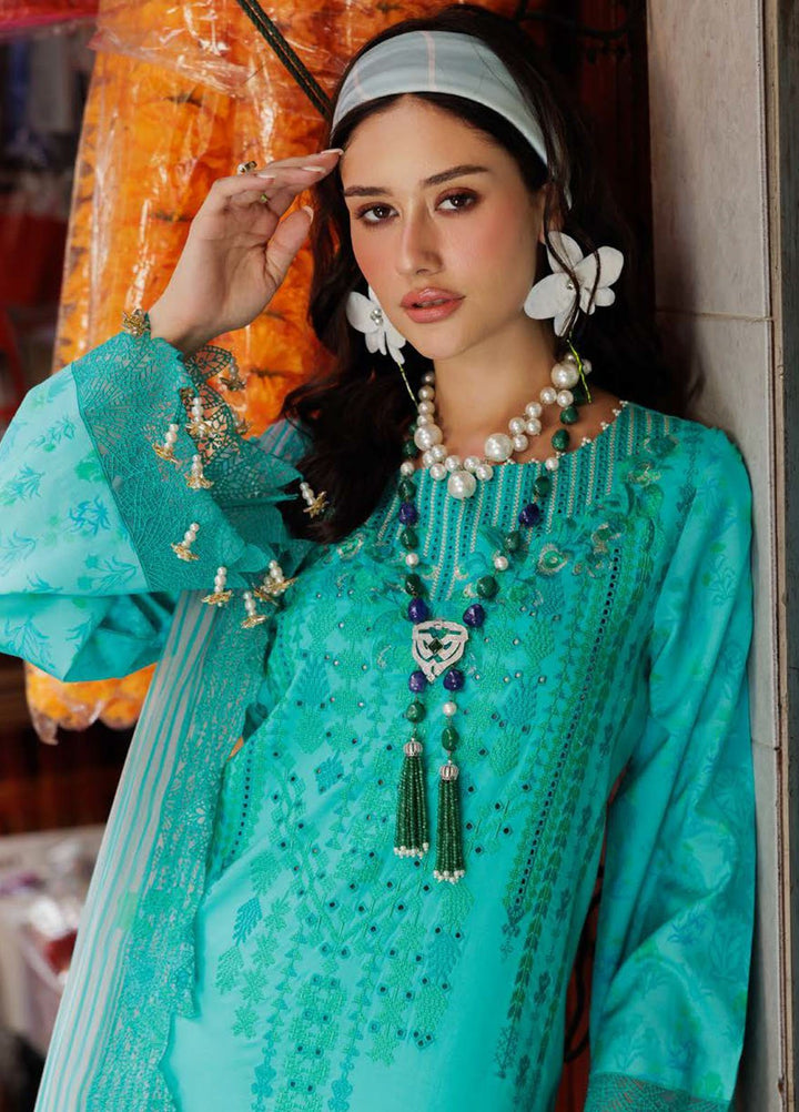 Rang-E-Bahar by Charizma Embroidered Lawn Suits Unstitched 3 Piece CRZ25RB CRB5-20 - Summer Collection