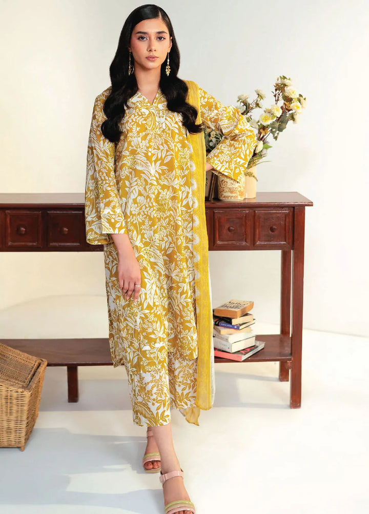 Rang e Bahar by Humdum Embroidered Lawn Suits Unstitched 3 Piece HD25RB D-04 - Summer Collection