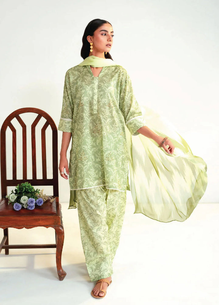 Rang e Bahar by Humdum Embroidered Lawn Suits Unstitched 3 Piece HD25RB D-09 - Summer Collection