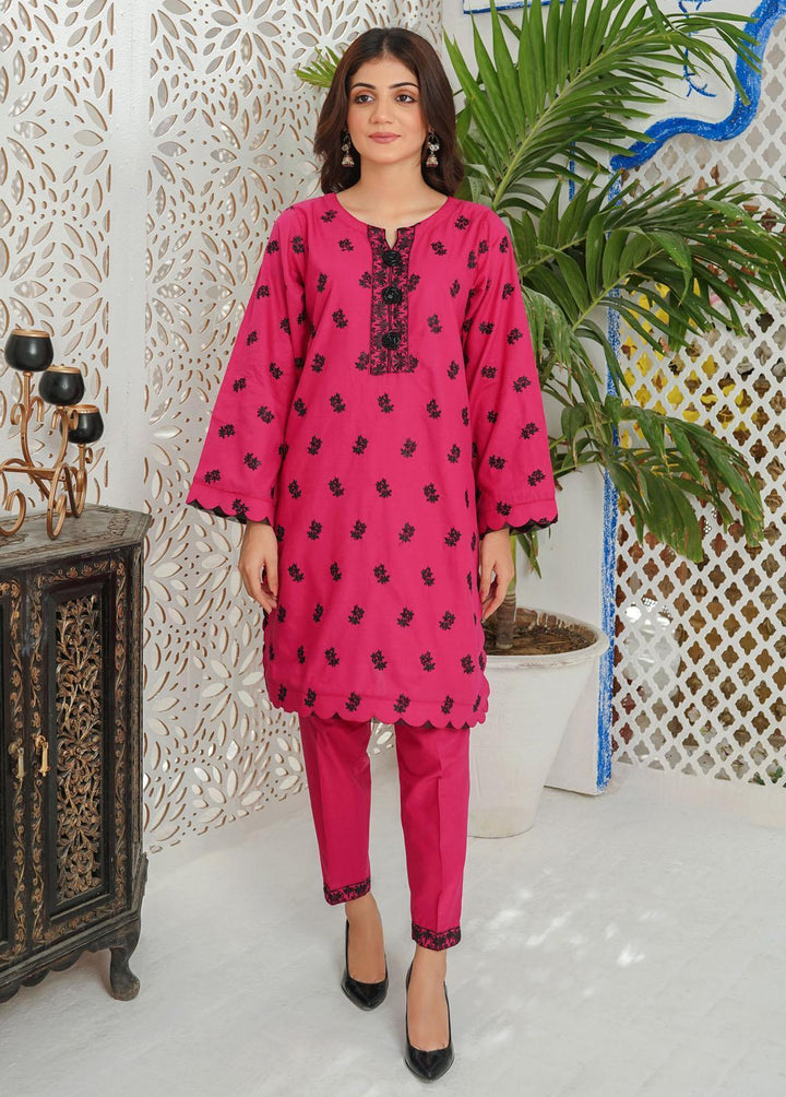Modest Pret Embroidered Cotton 2 Piece Suit MD23RE Adina