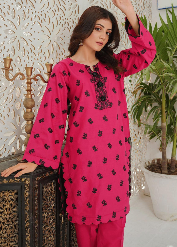 Modest Pret Embroidered Cotton 2 Piece Suit MD23RE Adina