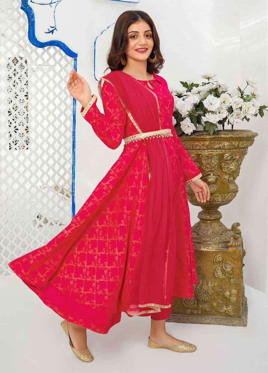 Modest  Casual 3 Piece Suit for Women -  Afreen