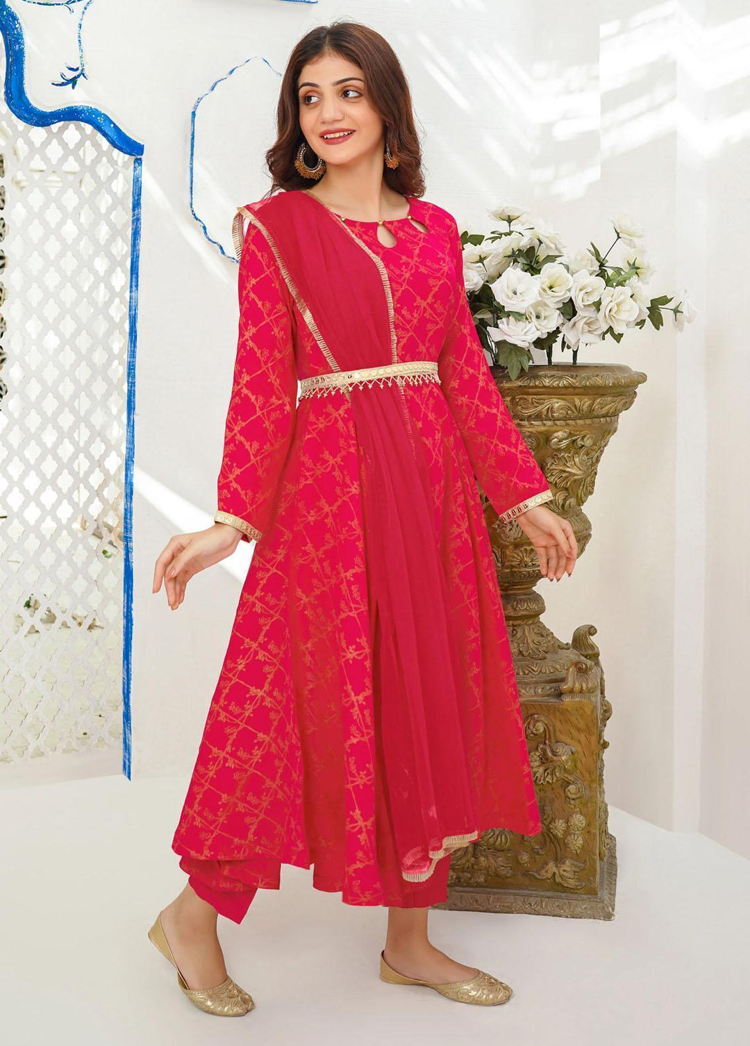 Modest  Casual 3 Piece Suit for Women -  Afreen