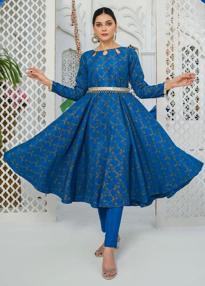 Modest Pret Embroidered Raw Silk 3 Piece Suit MD23RE Eshaal