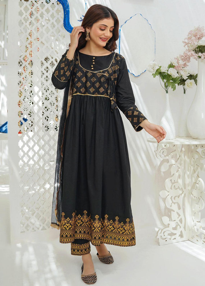 Modest Pret Embroidered Cotton 3 Piece Suit MD23RE Zayla