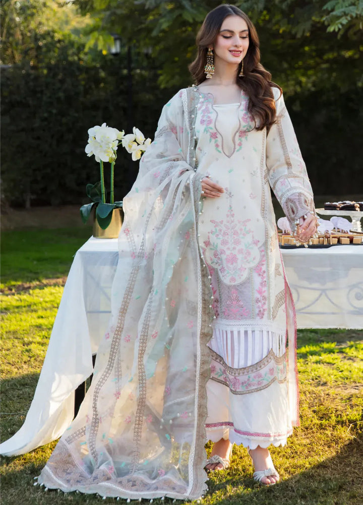 Rang e Eid by Zaib Un Nisa Pret Embroidered Karandi 3 Piece Suit Naira