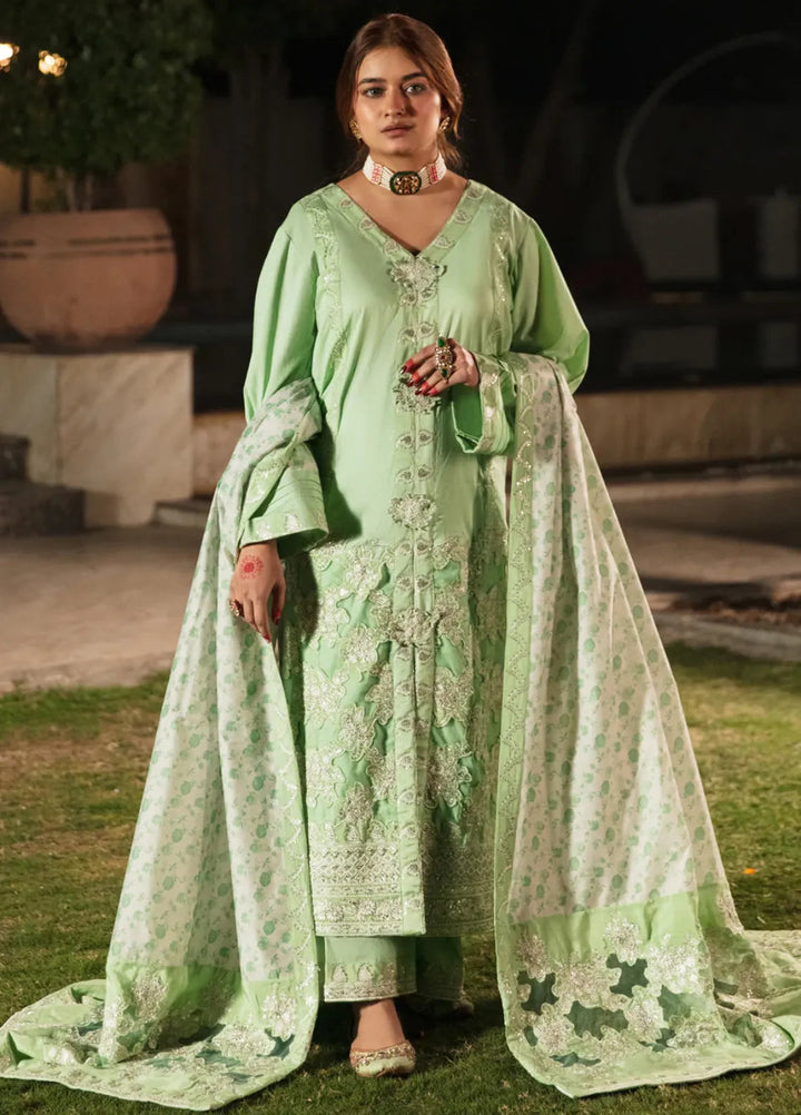 Rang e Eid by Zaib Un Nisa Pret Embroidered Lawn 3 Piece Suit Kainat