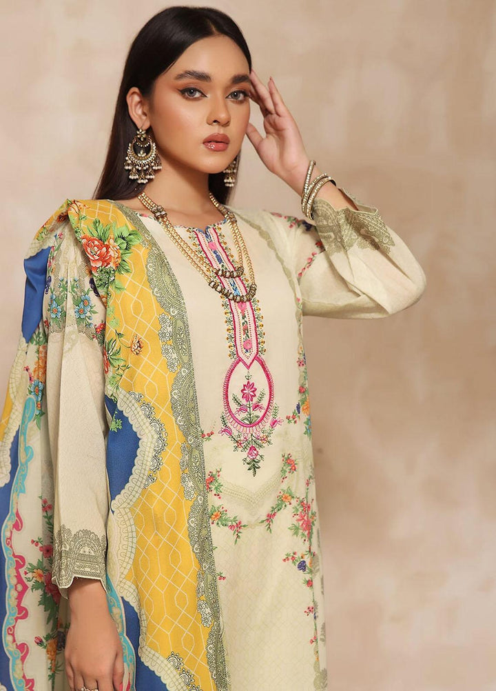 Rang-e-Hayah By Khas Embroidered Lawn Suits Unstitched 3 Piece KHS23RH KL-1932 - Summer Collection