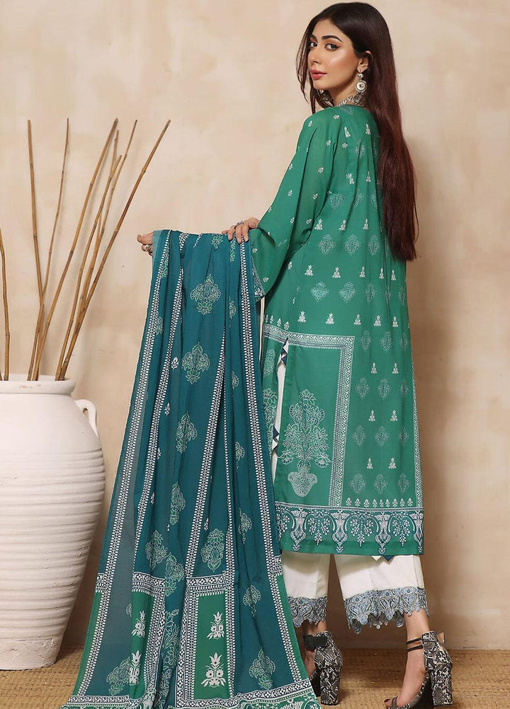 Rang-e-Hayah By Khas Embroidered Lawn Suits Unstitched 3 Piece KHS23RH KL-1935 - Summer Collection