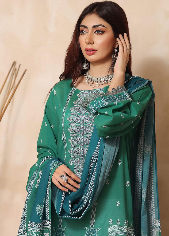 Rang-e-Hayah By Khas Embroidered Lawn Suits Unstitched 3 Piece KHS23RH KL-1935 - Summer Collection