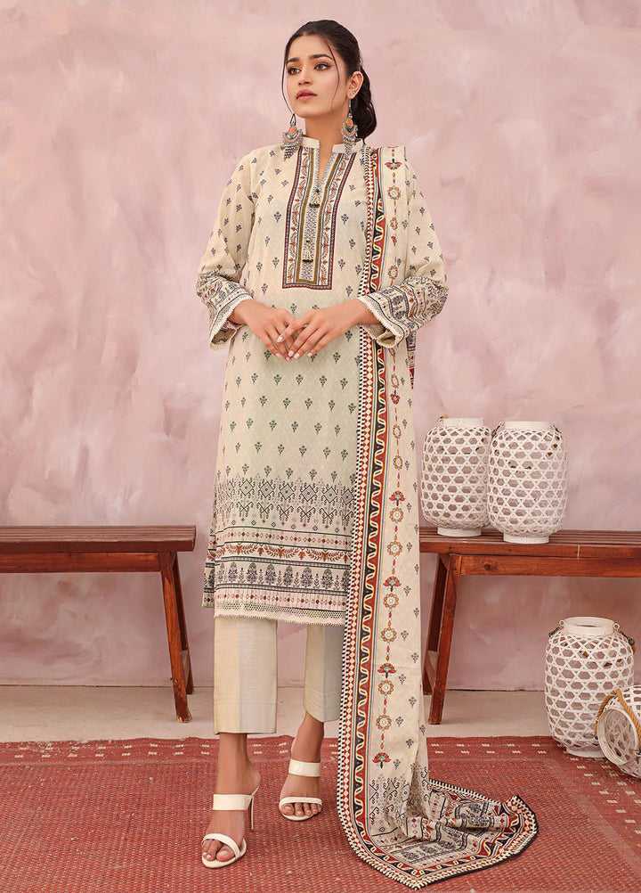 Rang-e-Noor By Humdum Embroidered Lawn Suits Unstitched 3 Piece HD23RN 10 - Summer Collection