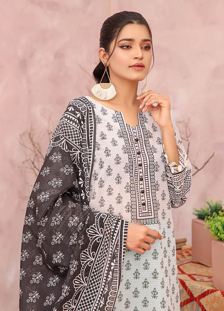 Rang-e-Noor By Humdum Embroidered Lawn Suits Unstitched 3 Piece HD23RN 07 - Summer Collection