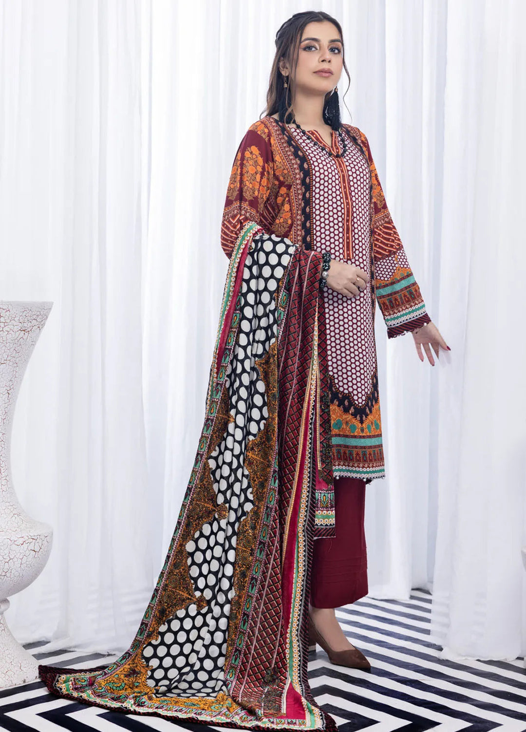 Rang e Sang by Regalia Textile Printed Suits Unstitched 3 Piece RGT24RS D-05 - Winter Collection