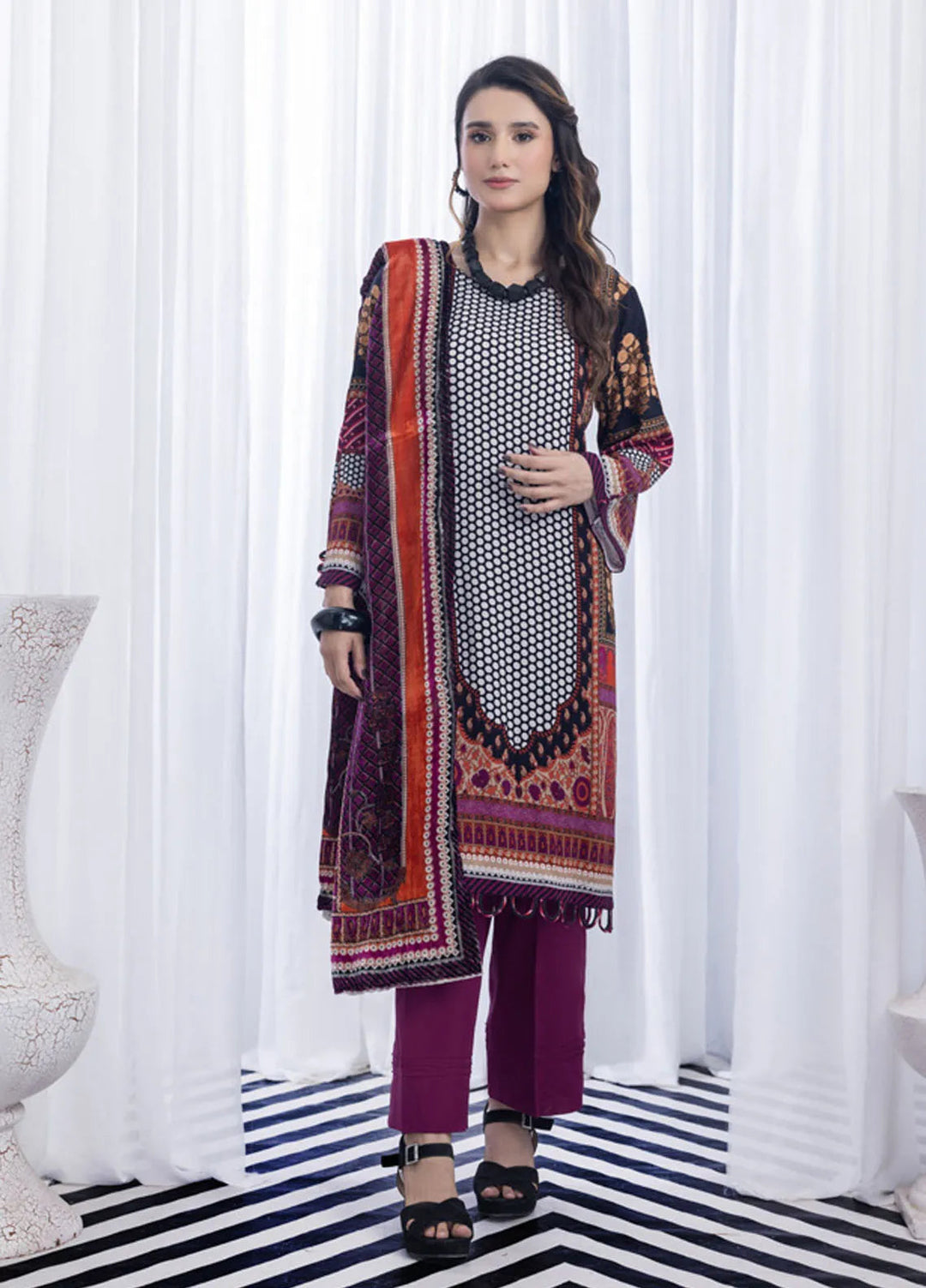 Rang e Sang by Regalia Textile Printed Suits Unstitched 3 Piece RGT24RS D-06 - Winter Collection