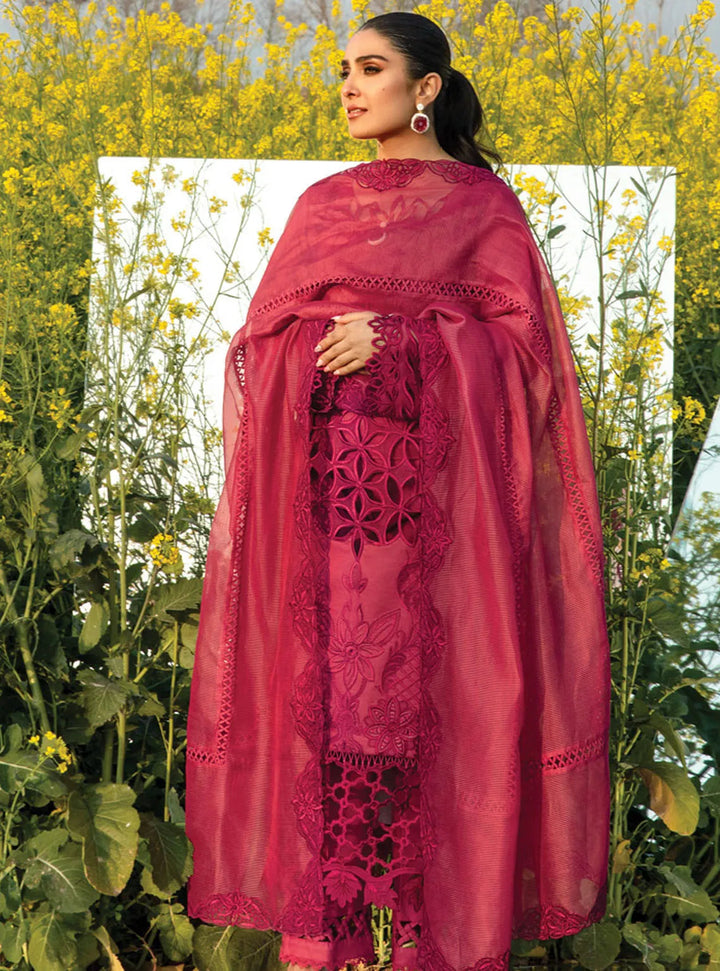 Rang Rasiya Embroidered Lawn Suits Unstitched 3 Piece RR24PE D-05 Maya - Summer Eid Collection