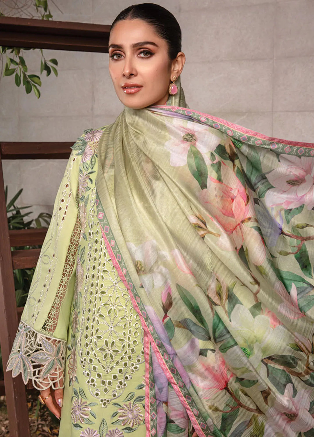 Rang Rasiya Embroidered Lawn Suits Unstitched 3 Piece RR24PE D-10 Geeti - Summer Eid Collection