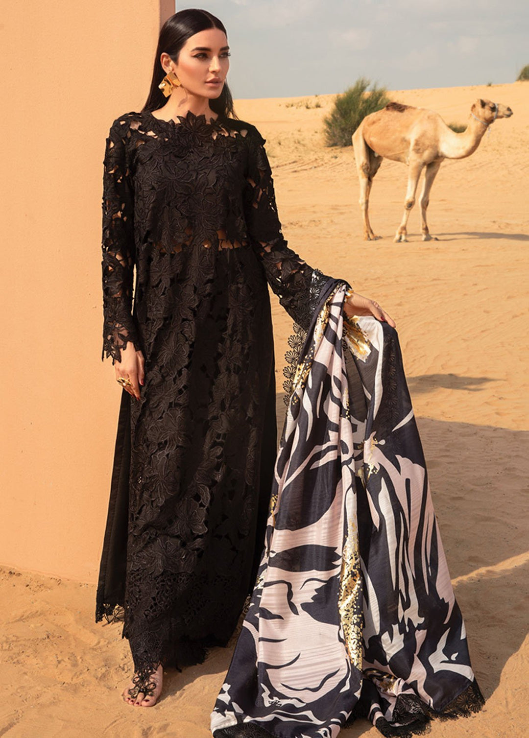 Rang Rasiya Embroidered Lawn Suits Unstitched 3 Piece RR24PS D-04 Alaya - Summer Collection