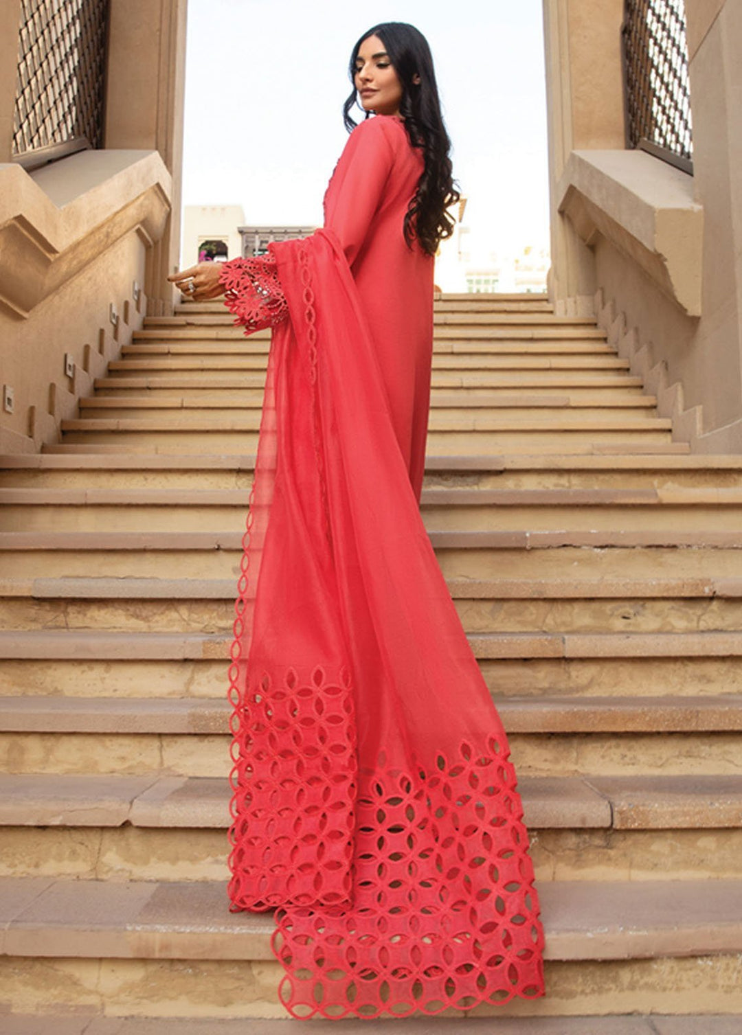 Rang Rasiya Embroidered Lawn Suits Unstitched 3 Piece RR24PS D-05 Natalia - Summer Collection