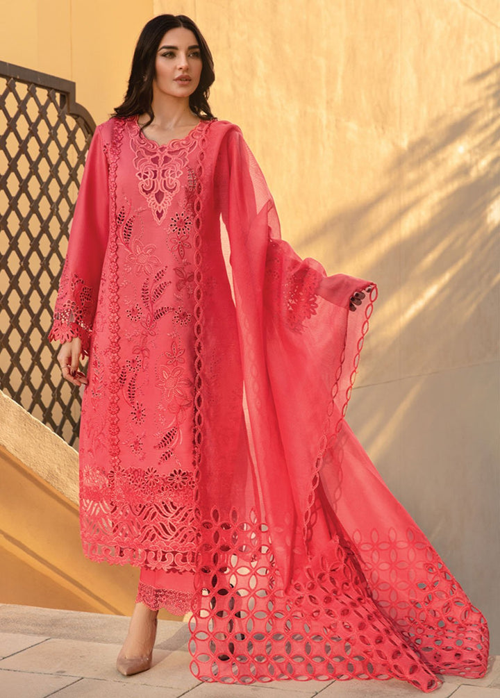 Rang Rasiya Embroidered Lawn Suits Unstitched 3 Piece RR24PS D-05 Natalia - Summer Collection