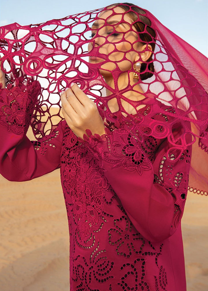 Rang Rasiya Embroidered Lawn Suits Unstitched 3 Piece RR24PS D-10 Rameen - Summer Collection