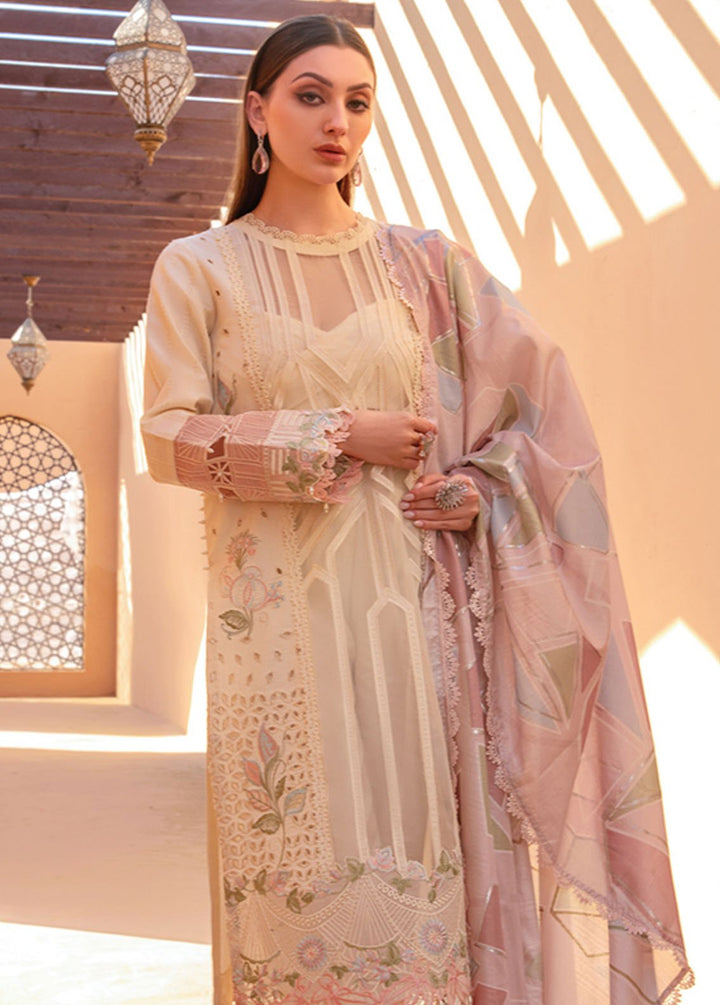 Rang Rasiya Embroidered Lawn Suits Unstitched 3 Piece RR24PS D-11 Nooreh - Summer Collection