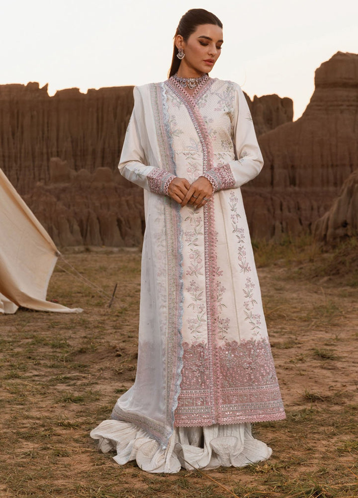 Rang Rasiya Embroidered Lawn Suits Unstitched 3 Piece RR25PE D-04 Haya - Eid Collection