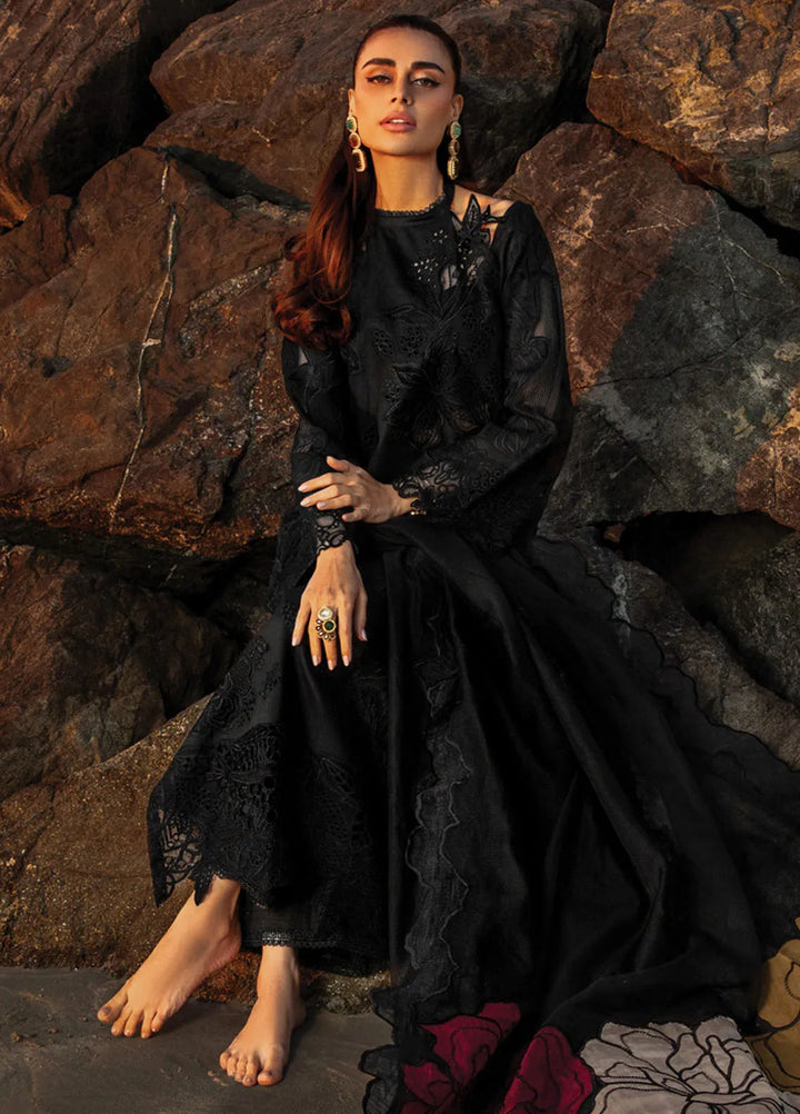 Rang Rasiya Embroidered Lawn Suits Unstitched 3 Piece RR25PS D-01 Rameen - Summer Collection