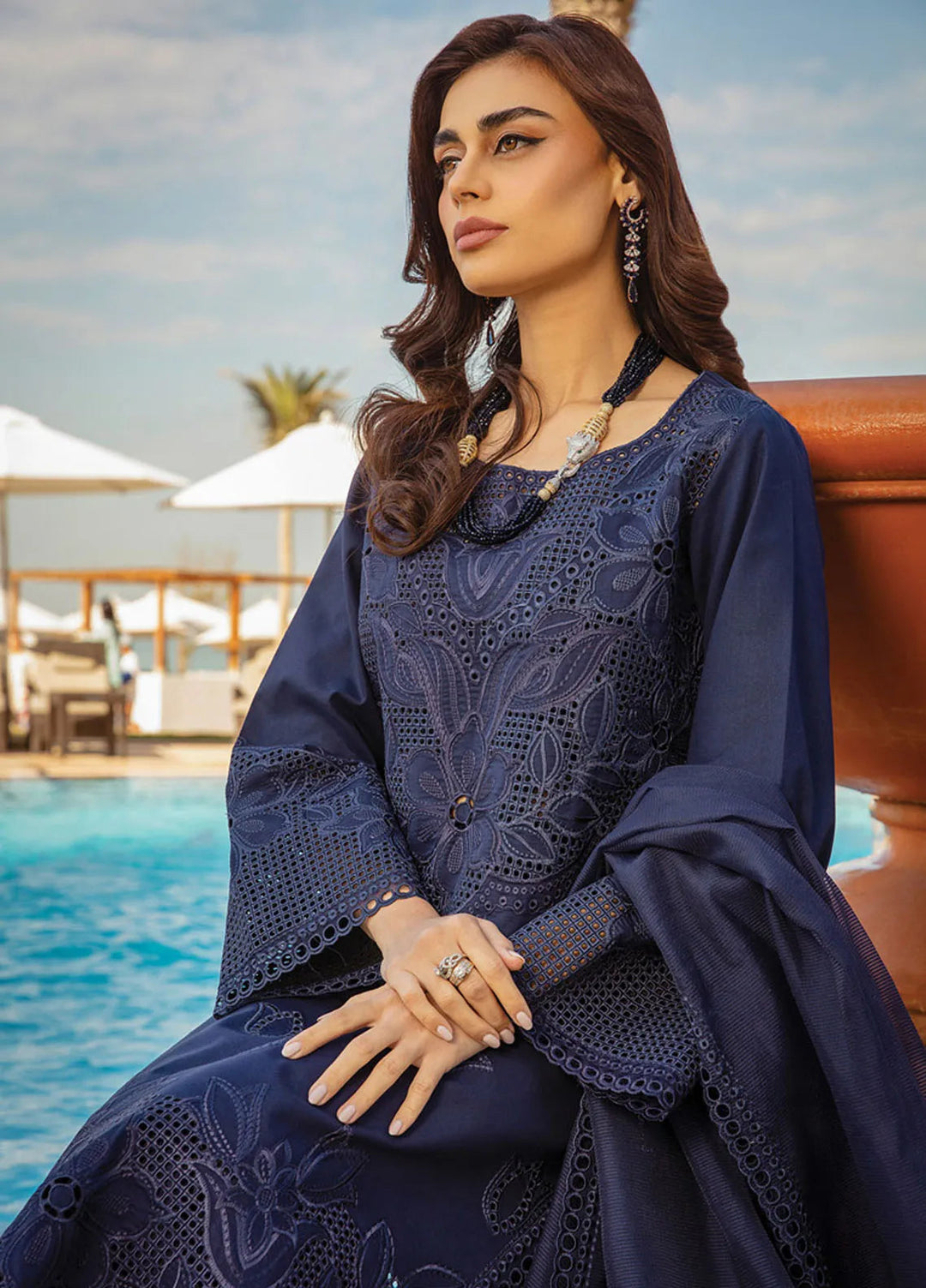 Rang Rasiya Embroidered Lawn Suits Unstitched 3 Piece RR25PS D-02 Zara - Summer Collection