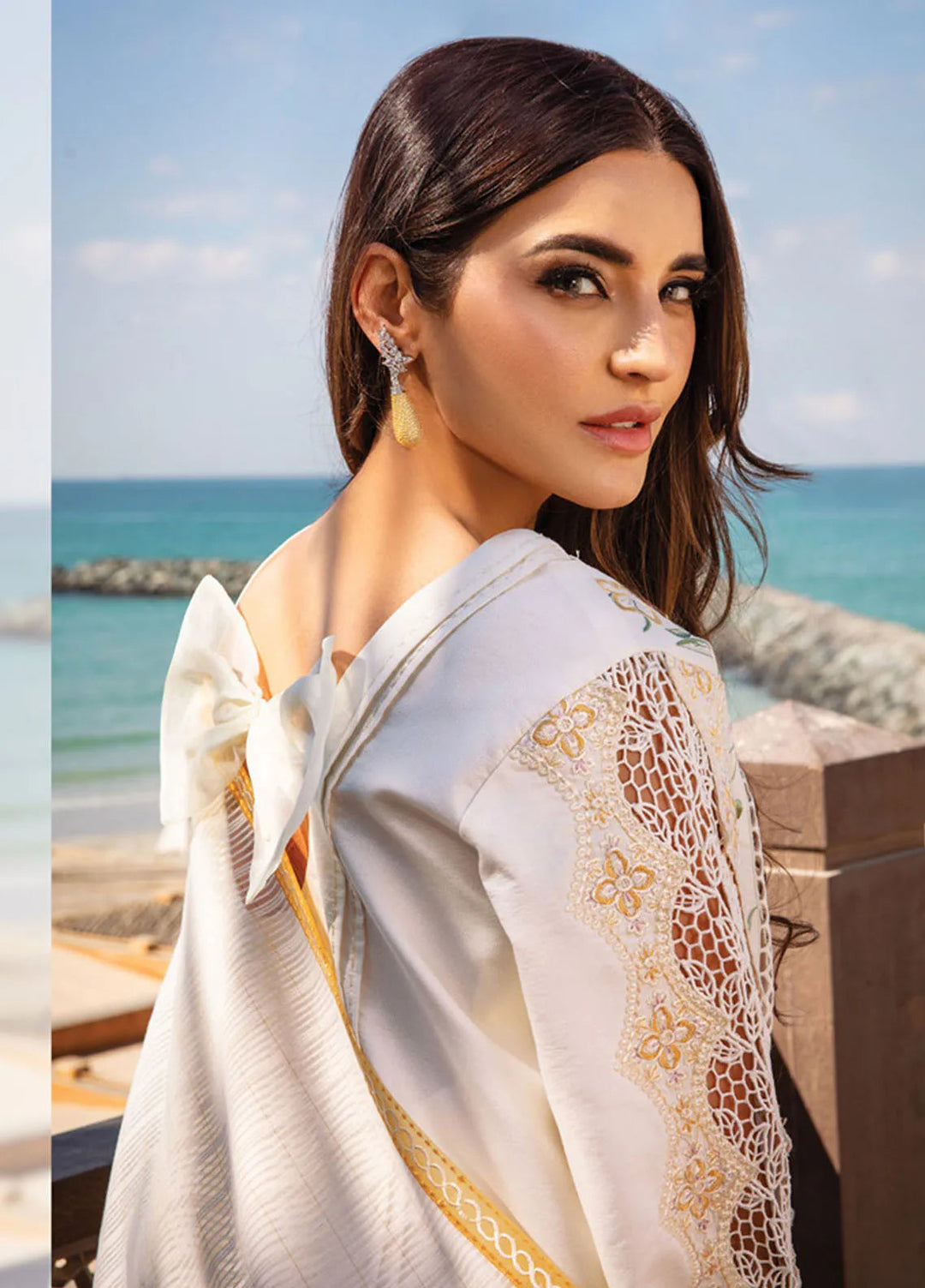 Rang Rasiya Embroidered Lawn Suits Unstitched 3 Piece RR25PS D-07 Nooreh - Summer Collection