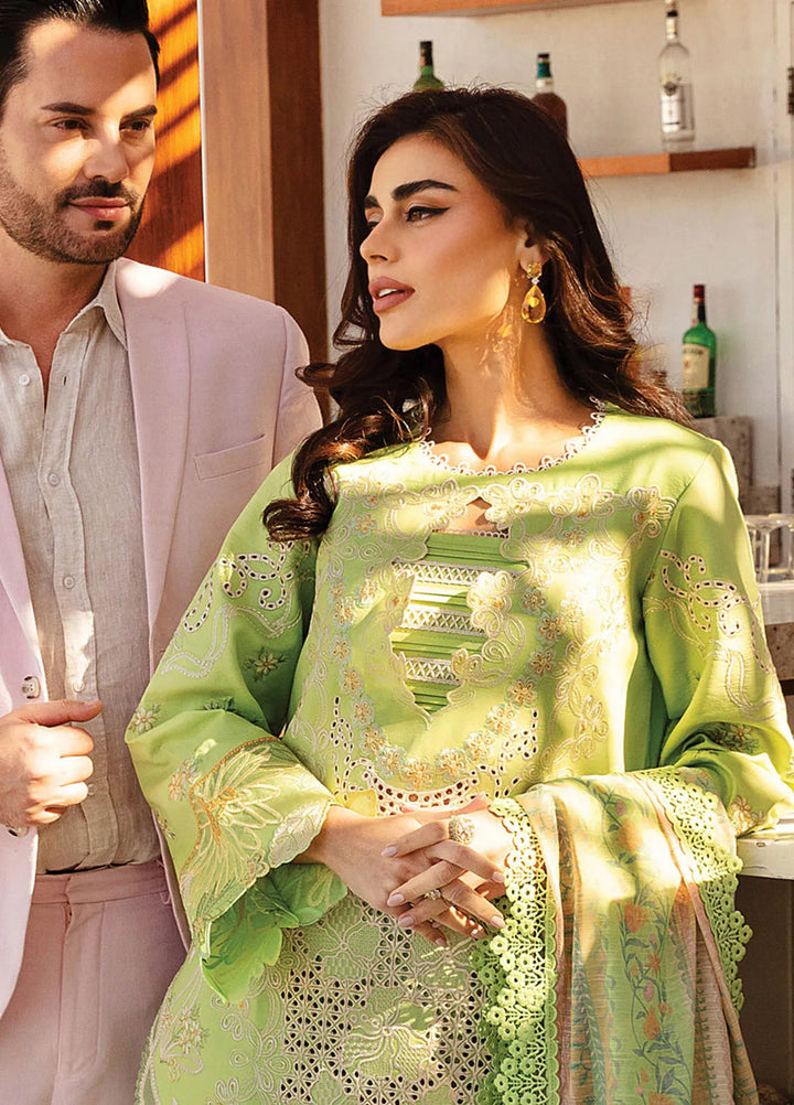 Rang Rasiya Embroidered Lawn Suits Unstitched 3 Piece RR25PS D-10 Ayleen - Summer Collection