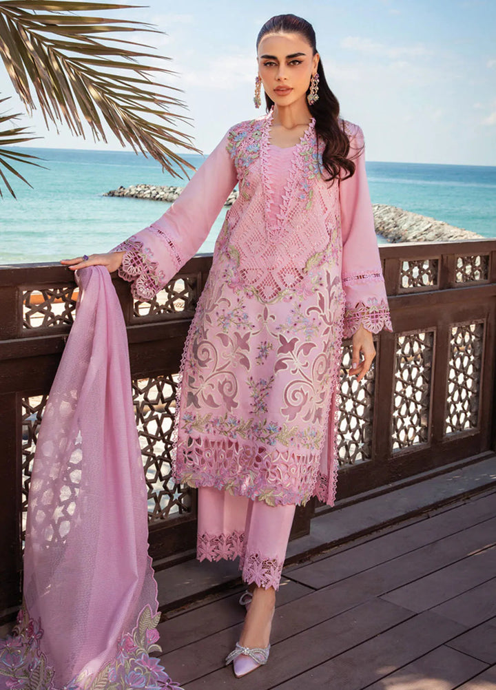 Rang Rasiya Embroidered Lawn Suits Unstitched 3 Piece RR25PS D-11 Natalia - Summer Collection