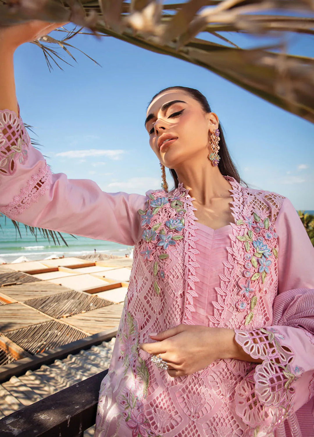 Rang Rasiya Embroidered Lawn Suits Unstitched 3 Piece RR25PS D-11 Natalia - Summer Collection