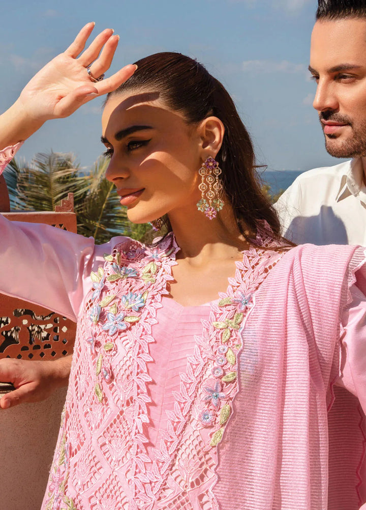 Rang Rasiya Embroidered Lawn Suits Unstitched 3 Piece RR25PS D-11 Natalia - Summer Collection