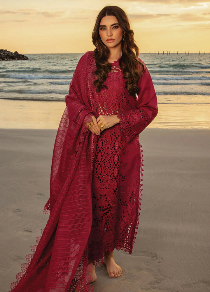 Rang Rasiya Embroidered Lawn Suits Unstitched 3 Piece RR25PS D-13 Alaya - Summer Collection