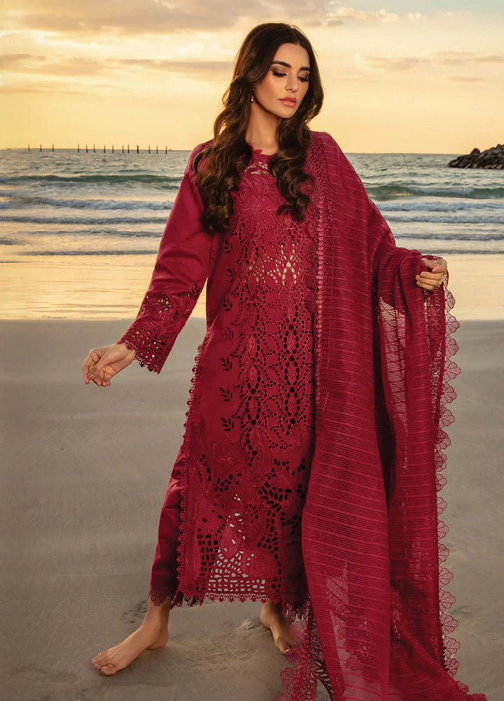 Rang Rasiya Embroidered Lawn Suits Unstitched 3 Piece RR25PS D-13 Alaya - Summer Collection